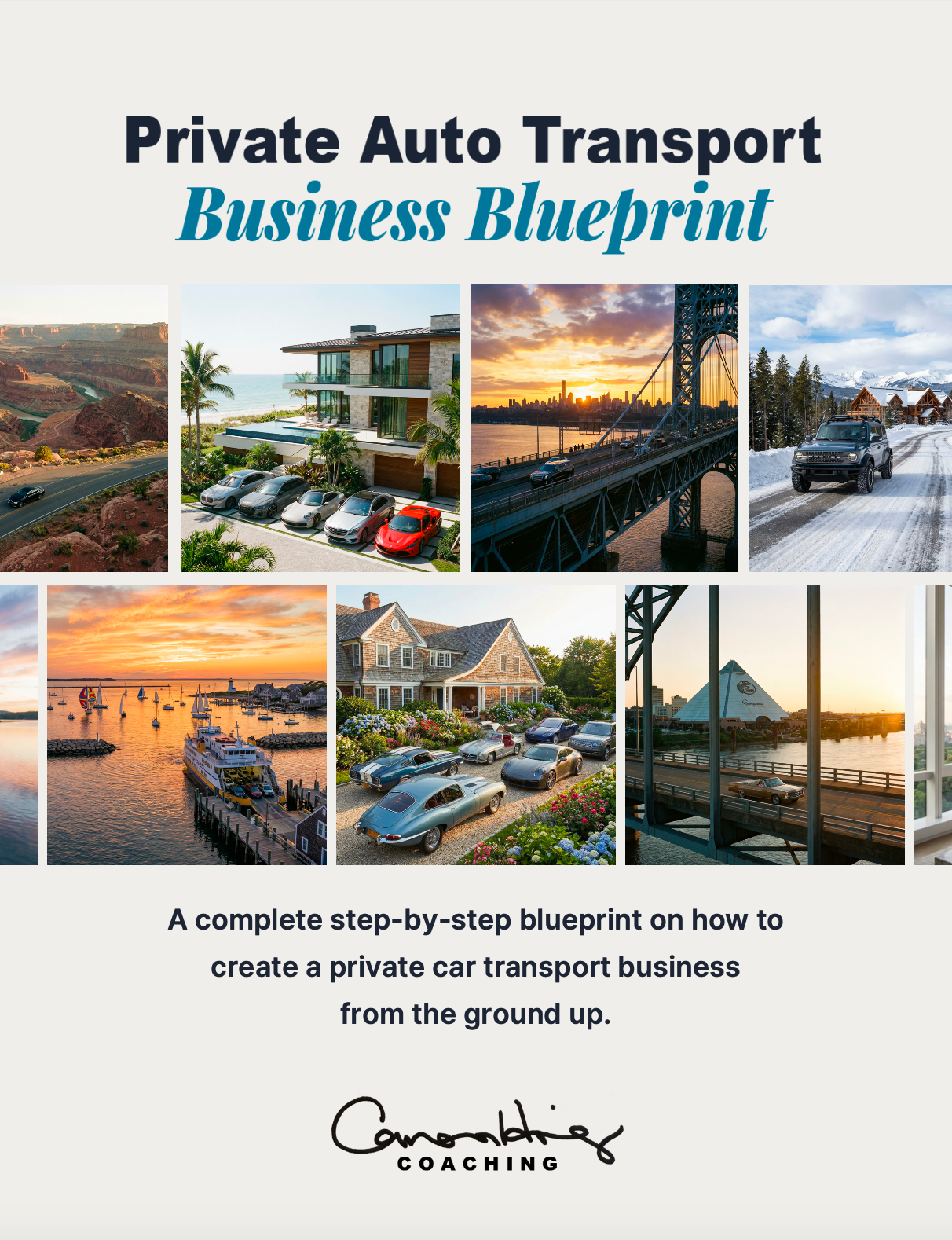 Private Auto Transport Business Blueprint
